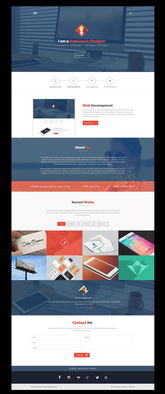 響應式網頁設計 PSD素材與UI界面資源下載指南